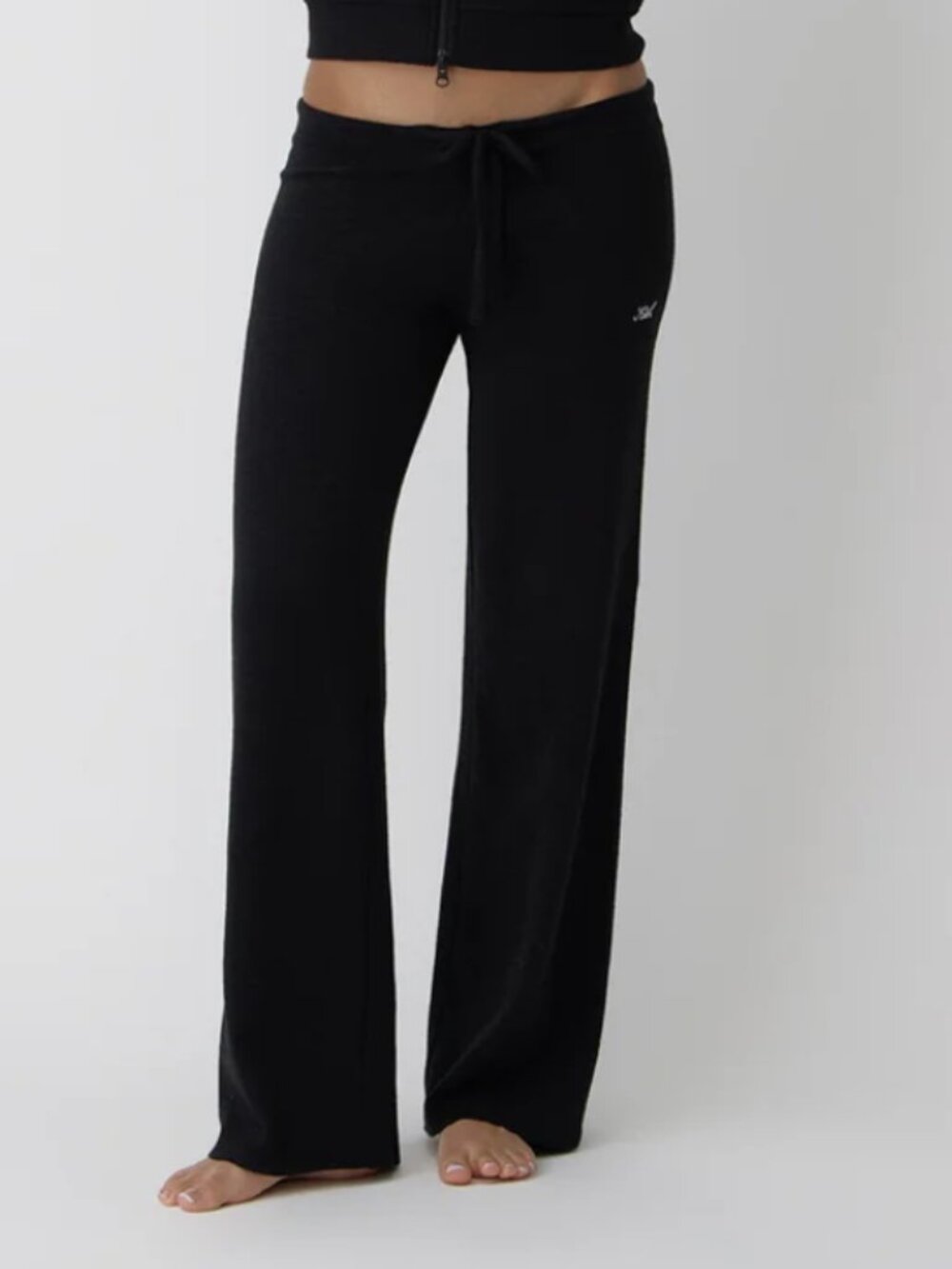 KITH Women's Black Drawstring Linley Lounge Soft Pant